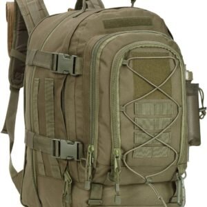 Expandable 40-64L Military Tactical Backpack 3 Day Bag Hiking Gym Sport Camping