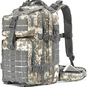 Military Tactical Backpack, Large Military Pack Army 3 Day Assault Pack  Bag Rucksack